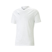 Puma Teamcup Training Jersey Erkek Futbol Tişörtü 65798404 Beyaz 001