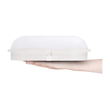 Su Geçirmez 20w Beyaz Kasa Gün Işık 4200k Bahçe Teras Banyo İç Dış Mekan Led Işık 2000lm 2 Ade 2 Adet