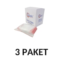 Tropic 3 Paket Kilitli Naylon Torba 13x16 Kilitli Poşet 600lü
