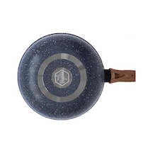 Leydi Marble Natura Granit Wok Tava 26 CM