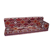 Erbasonline Mtk411-402 Şark Köşesi Bordo Halı Ds. Üçlü Minder Takımı 160Lık