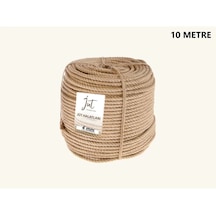 Jütburada Jüt Halat 4 Mm 10 Metre Hasır Dekor Süsleme İp