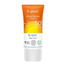 Bgood Yetişkin Yüz Güneş Spf50 50 ml