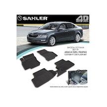 Sahler Skoda Octavia 2016 Havuzlu Paspas 4.5D Tam Uyumlu