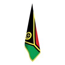 Vanuatu Bayrağı -ofis-makam-toplantı Odaları - Saçaklı Makam Bayrağı 1