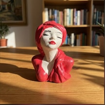 Zarif Kadın Heykel O70 7x10 Cm