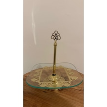 Tek Katlı Şekerlik Çikolatalık Gold Metal Cam 01-25mm 5yards