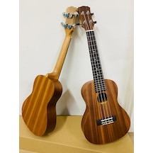 Concert Boy Üst Maun Masif Ağaç Ukulele-Pena