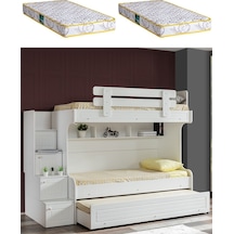 Ranza, Su Yavrulu Ranza - Beyaz 2 Adet Comfort Yatak 90 X 190 CM