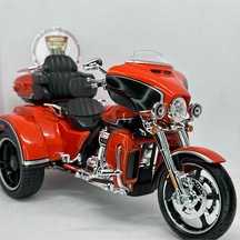 Harley Davidson 2021 Cvo Trı 1:12 Diecast Motosiklet Model Lisanslı Metal Maket Oyuncak & Biblo