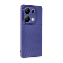 Xiaomi Redmi Note 13 Pro 4g Kılıf Auto Focus Karbon Kapak - Lacivert 0.2M-Çok Renkli