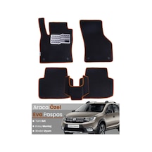 Dacia Sandero Stepway 2012-2020 Uyumlu Eva Paspas Tam Set Araca Özel,su Geçirmez,kolay Montaj 709