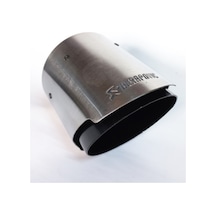 90 Mm. Dışı Krom Tekli Akrapoviç Egzoz Eksoz Ucu