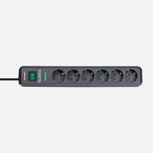 Brennenstuhl Eco Line 6'lı 13.500a Akım Korumalı Anahtarlı Priz Diğer