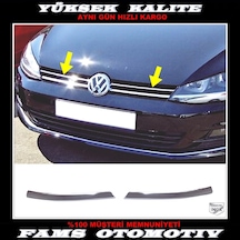 Vw Golf 7 Krom Ön Panjur 2 Prç. 2012-2019 P.Çelik Comfortline