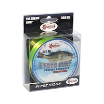 Captain Kyoto Surf 300mt Monofilament Misina Sarı Standart - 0.37 Mm