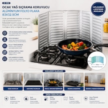 Ocak Yağ Sıçrama Koruyucu Alüminyum Folyo Plaka 84x32.5cm 4801 Çok Renkli