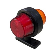 Ahmet Otomotiv 2 Adet Maxı Neon Küpe Sarı-kırmızı 12v-24v