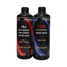 Trendwax 2li 500ml Pasta Cila Seti Kalın Pasta Ve Koruyucu Cila Wax