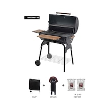 Tr Grillord-75 Kömürlü Barbekü Mangal Önlük Ve Kılıf Hediyeli Diğer