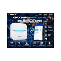 Opax Sgw02-wıfı-lan-4g Gsm Gprs Wifi Lan Kablosuz Alarm Sistemi