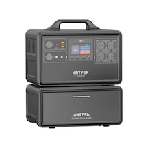Antfea S2200pro Taşınabilir Güç Sistemi & B2200f Backup Batarya