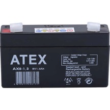 Atex Ax6-1.3 6v 1.3ah Akü
