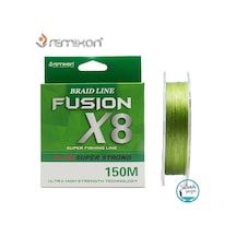 Remixon Fusion X8 İp Misina 150mt 0.16mm 9.1kg Yeşil