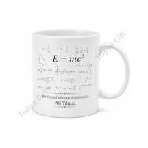 Formül Temalı Kişiye Özel Baskılı Kupa Bardak Hediye Porselen Mug Beyaz / Çok Renkli