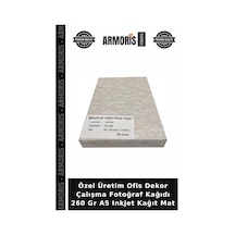 Özel Üretim Ofis Dekor Çalışma Fotoğraf Kağıdı 260 Gr A5 Inkjet Kağıt Mat