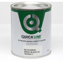 Quıckline 2k Düz Renk- Ebony Black-1l