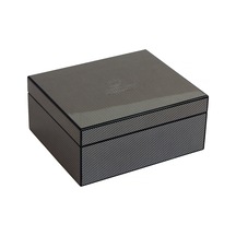 Humidor/puro Saklama Kutusu - Karbon Fiber Desen