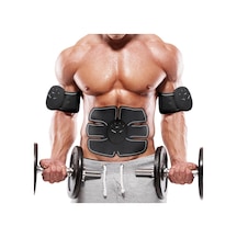 Musclewireless Akıllı Ems Kas Eğitimi Vücut Zayıflama Geliştirme Yaması 4 Siyah