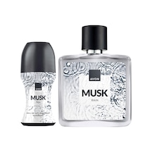 Musk Rain Erkek Parfüm Ve Rollon Paketi Odunsu