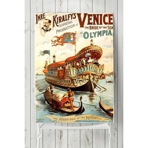 Pster9267 Venedik Manzara Posteri 90x130cm 7/8 Yaş