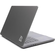 Zagg Apple Uyumlu MacBook Protection Apple Uyumlu MacBook Pro 16" M4/m3/m2/m1 Kılıf Dumanlı Siyah