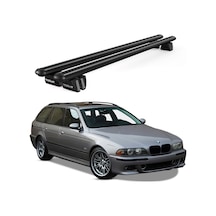 Pençe Bmw 5 Series Touring E39 1997-2000 Uyumlu Siyah Ara Atkı Port Bagaj Tavan Barı