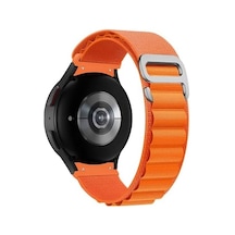Galaxy  Uyumlu  Watch  Uyumlu  7/6/5/4/fe Serisi 40mm/44mm Watch  Uyumlu  6/4 Classic 47mm/43mm/42mm Watch  Uyumlu  5 Pro 45mm İçin Hafif Ve Yumuşak 20mm Kavisli Alpine Loop Kumaş Kordon