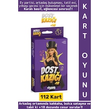Eğlenceli Yılbaşı Arkadaş Grubu Parti Cesur Komik Kahkaha 112 Kart Yetişkin Oyunu-dost Kazığı +18