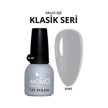 Momo Professional Kalıcı Oje K040 Açık Gri 14 Ml