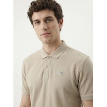 LOFT Regular Fit Erkek Polo K.kol Açık Bej