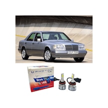 Mercedes E W124 Led Xenon Uzun + Kısa Far Ampulü H4 Duo Yeni Seri Beyaz