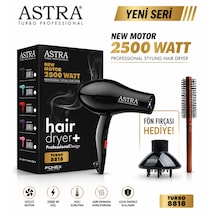 Astra 8818 Viğo Turbo Profesyonel 2500W Saç Kurutma Makinesi Siyah