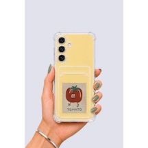 Samsung Galaxy Uyumlu S24 Fe Kartlıklı Tomato Desenli Kılıf Mh-hs9341-8293