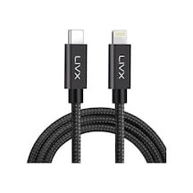 Horizontal 20w Type C To Lightning 1 Metre İpad Hızlı Şarj Ve Data Kablosu Space Gray