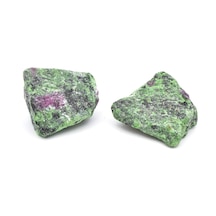 Hakiki Doğal Ruby Zoisite Anyolit Taşı Kaya Parçası 1.Kalite
