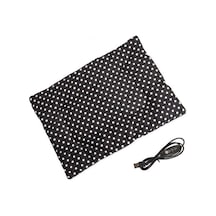 Vkemall Kedi Ve Köpekler İçin Usb Isıtmalı Yumuşak Battaniye - Su Geçirmez, Isı Regülasyonlu, Tüp Chew-resistant Kutu/kenar Yatağı