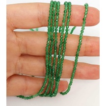 Bileklik Boy Aventurin Taşı Dizi 2mm 45326 Yarım Dizi 17cm Uzunluğundadır Çok Renkli