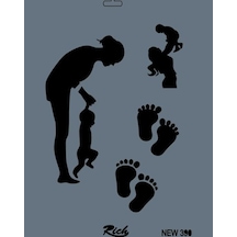 Rich Stencil Boyama Şablonu 25X35 Cm. New-390