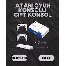 M15 Retro Konsol 20.000 Oyunlu Çift Gamepadli 4k Hdmı Mh-hs4059-4556 Beyaz